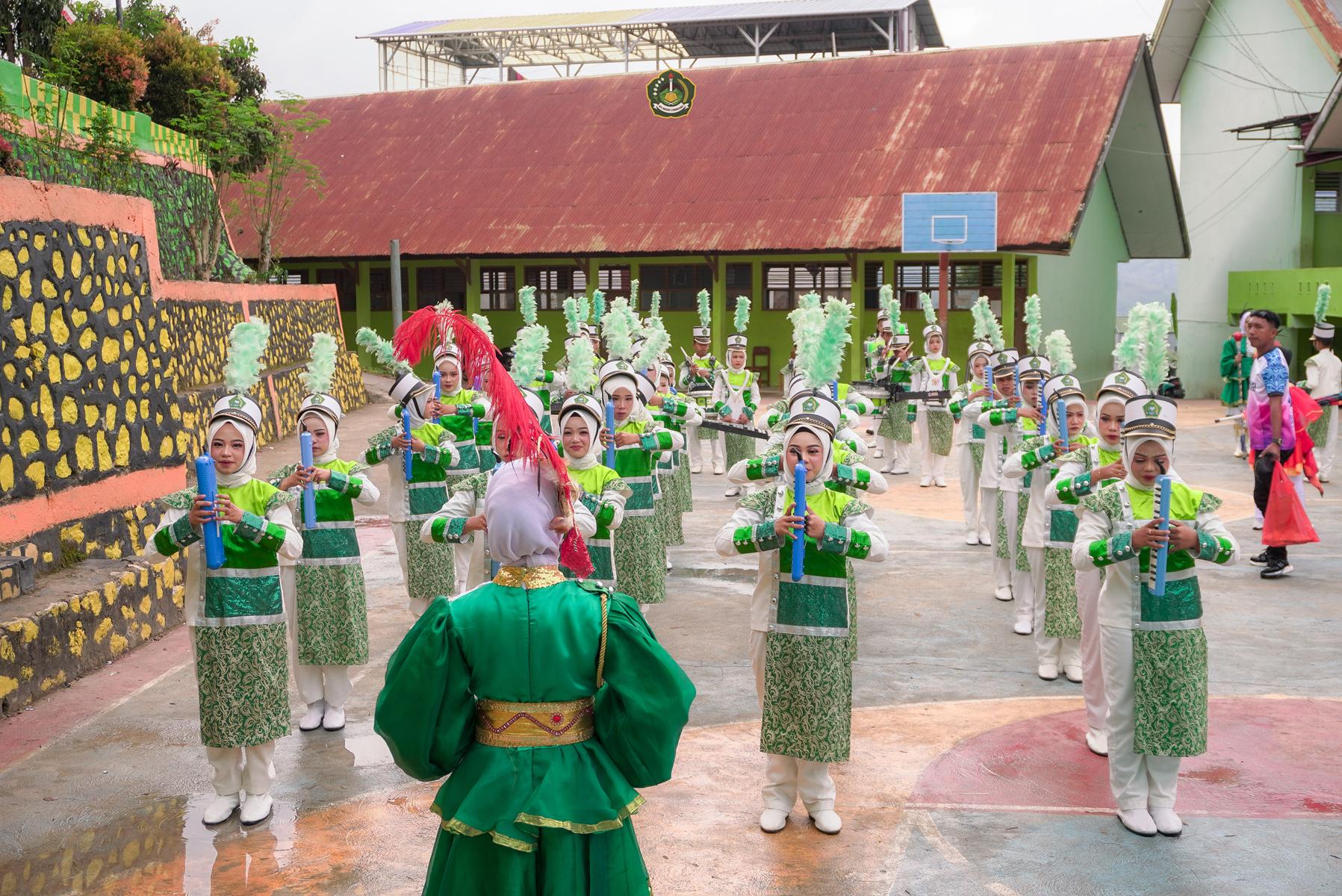 Parade Pembukaan Kec. Alla